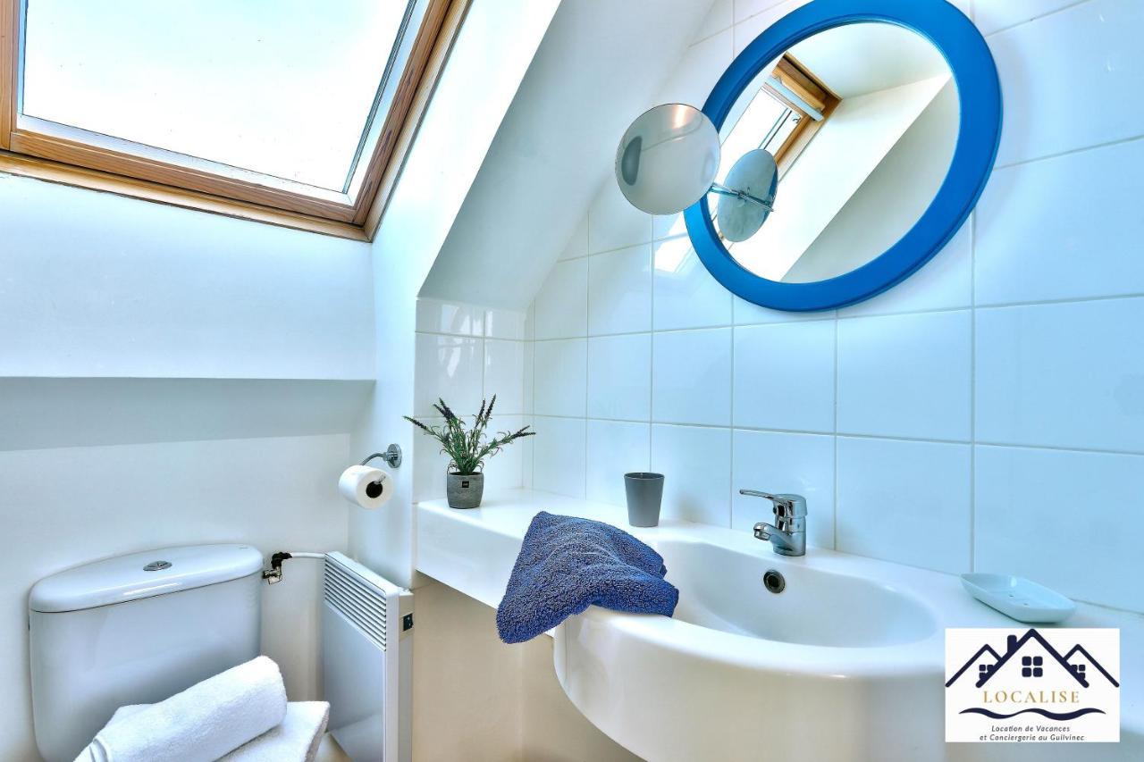 Localise Au Guilvinec - A28 - Belle Vue Sur La Mer, La Piscine Et Le Jardin - - Tout A Pied, Plages, Port, Centre, Commerces, Marche - Wifi Inclus - Linge De Lit Inclus Buitenkant foto